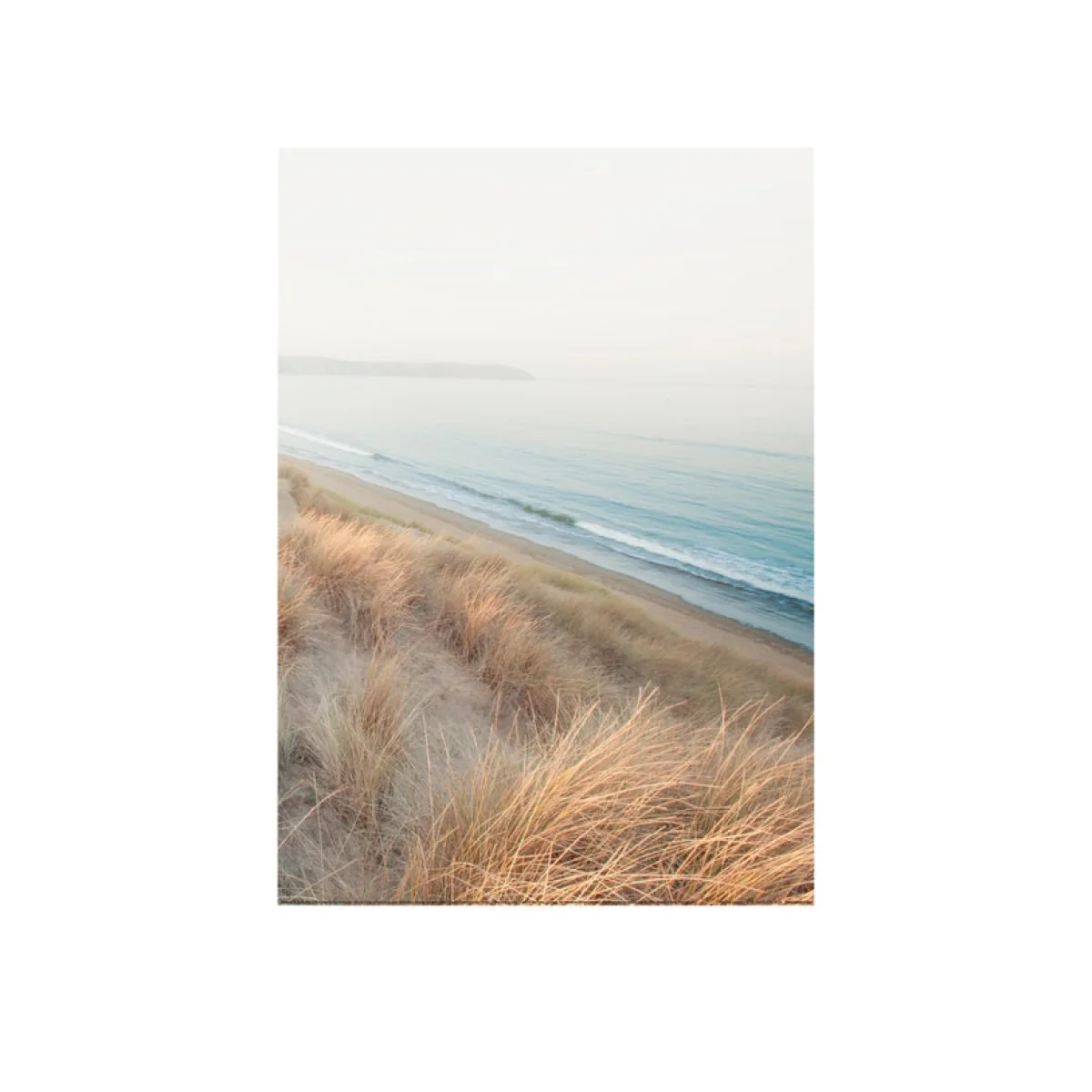 Coastal View A4 Print