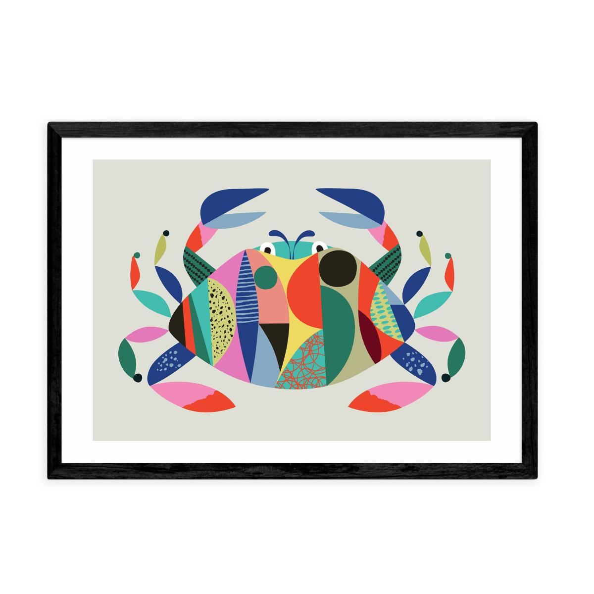 East End Prints Crab Print MultiColoured – image 2