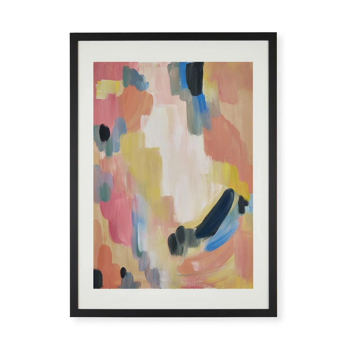 Lucy Donovan Art Willow Print Pink/Blue/Yellow – image 2