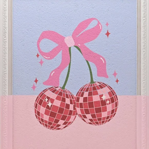 The Feel Good Club Disco Cherry Wall Art – image 2