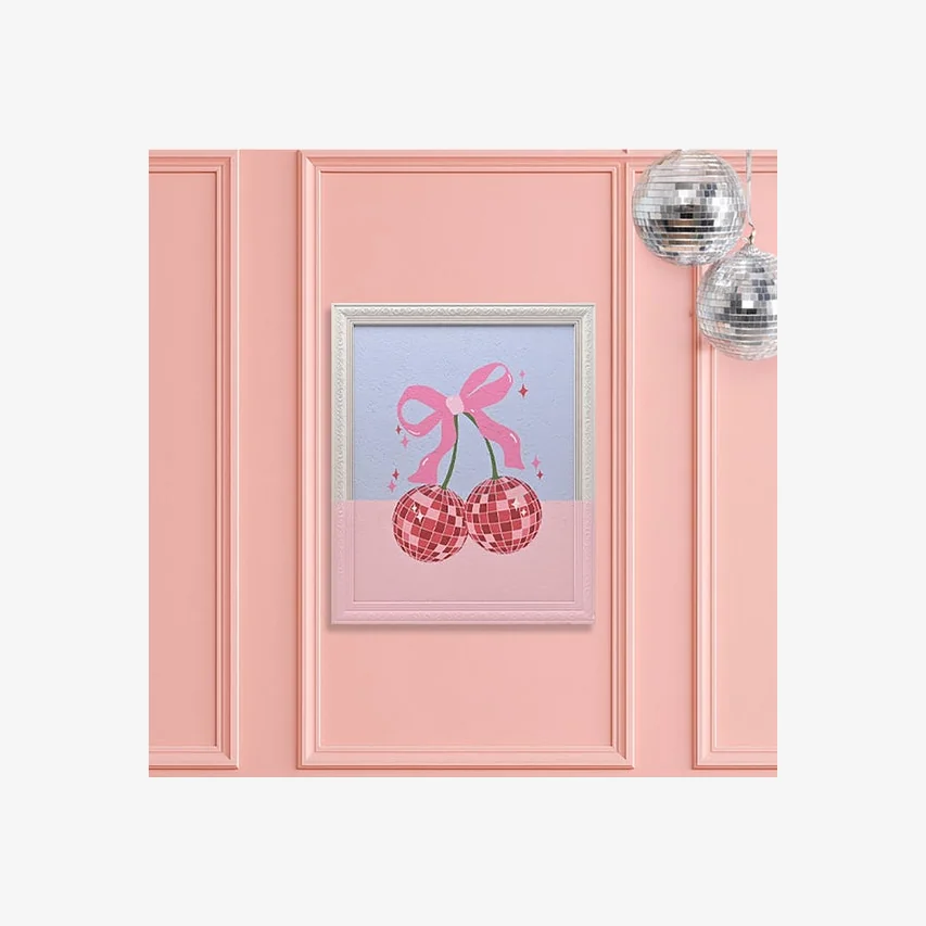 The Feel Good Club Disco Cherry Wall Art – image 1
