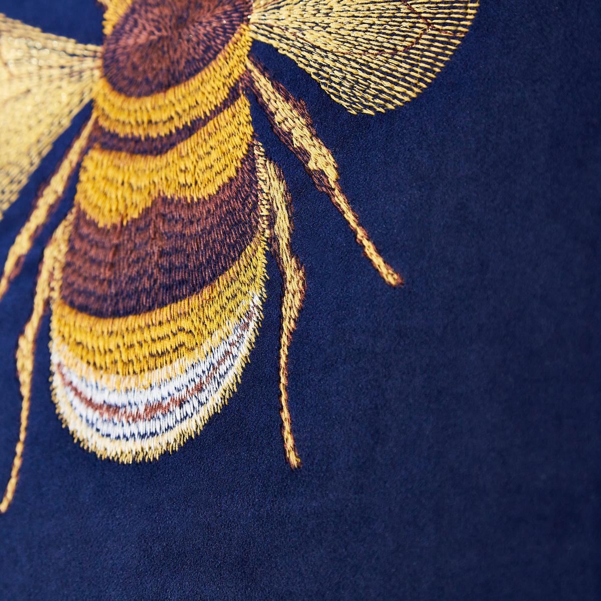Dorma Bee Capped Canvas 50x50cm Blue – image 2