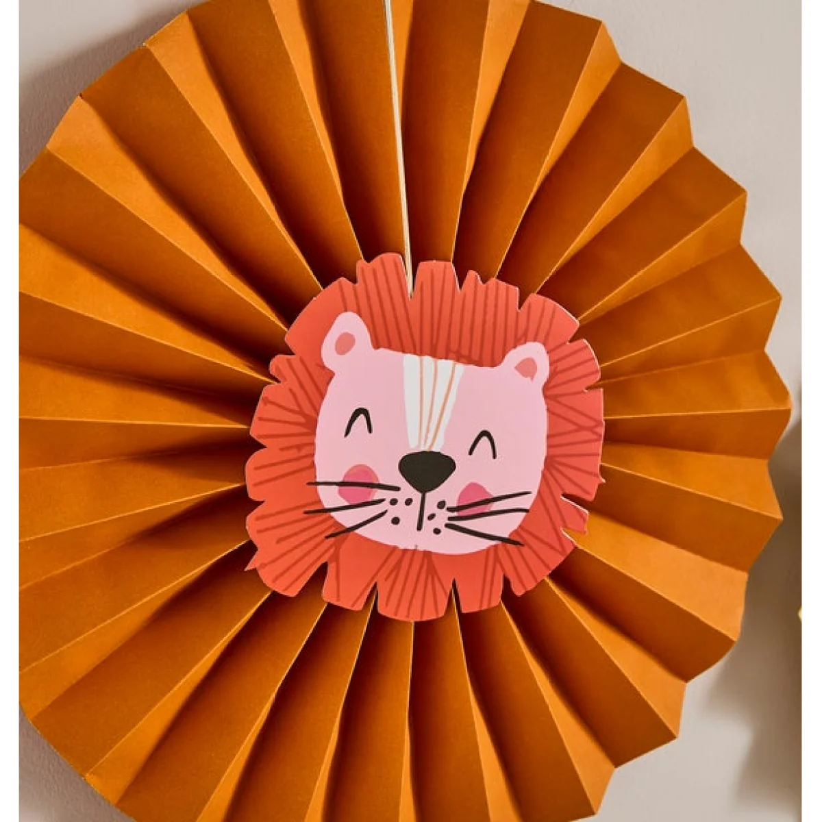 Animal & Leaf Paper Hanging Decorations – image 2