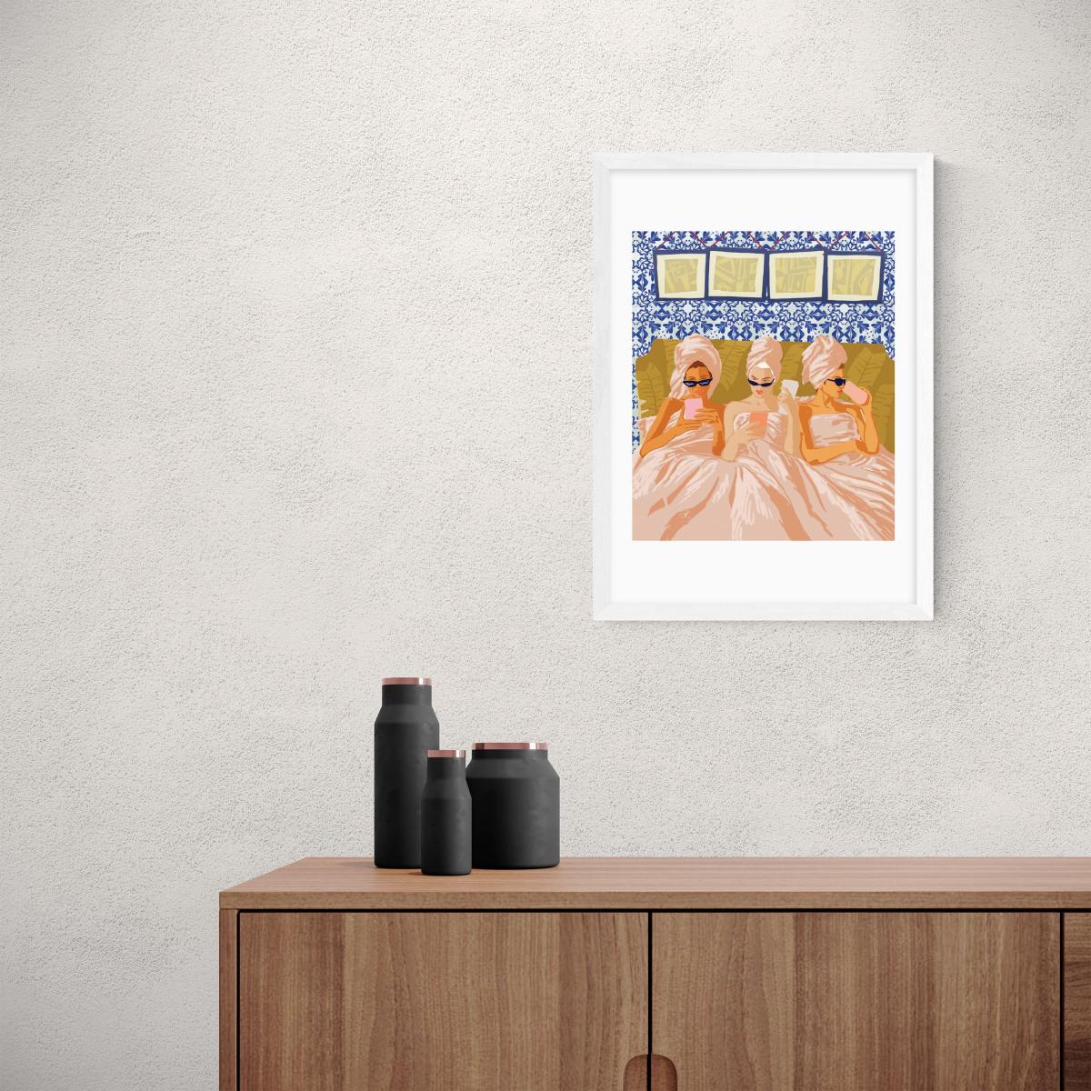 East End Prints Ladies Only Club Print MultiColoured – image 1