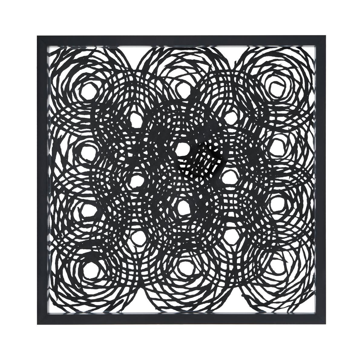 Tribal Cut Out Paper Framed Print White – image 5
