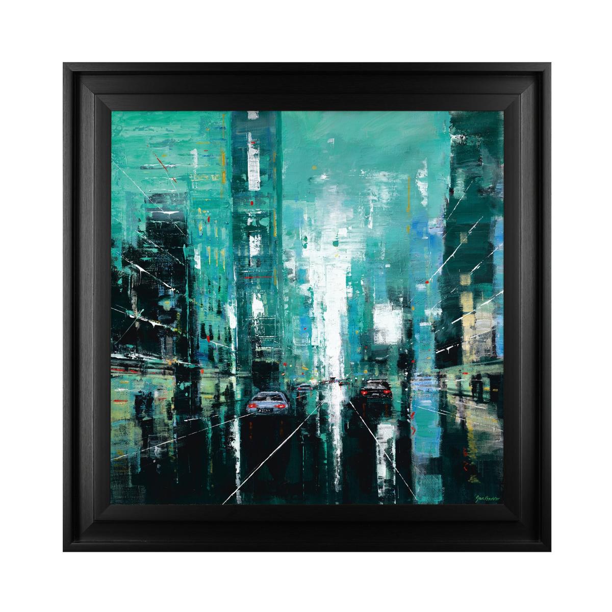 The Art Group Manhattan Framed Print Blue – image 2