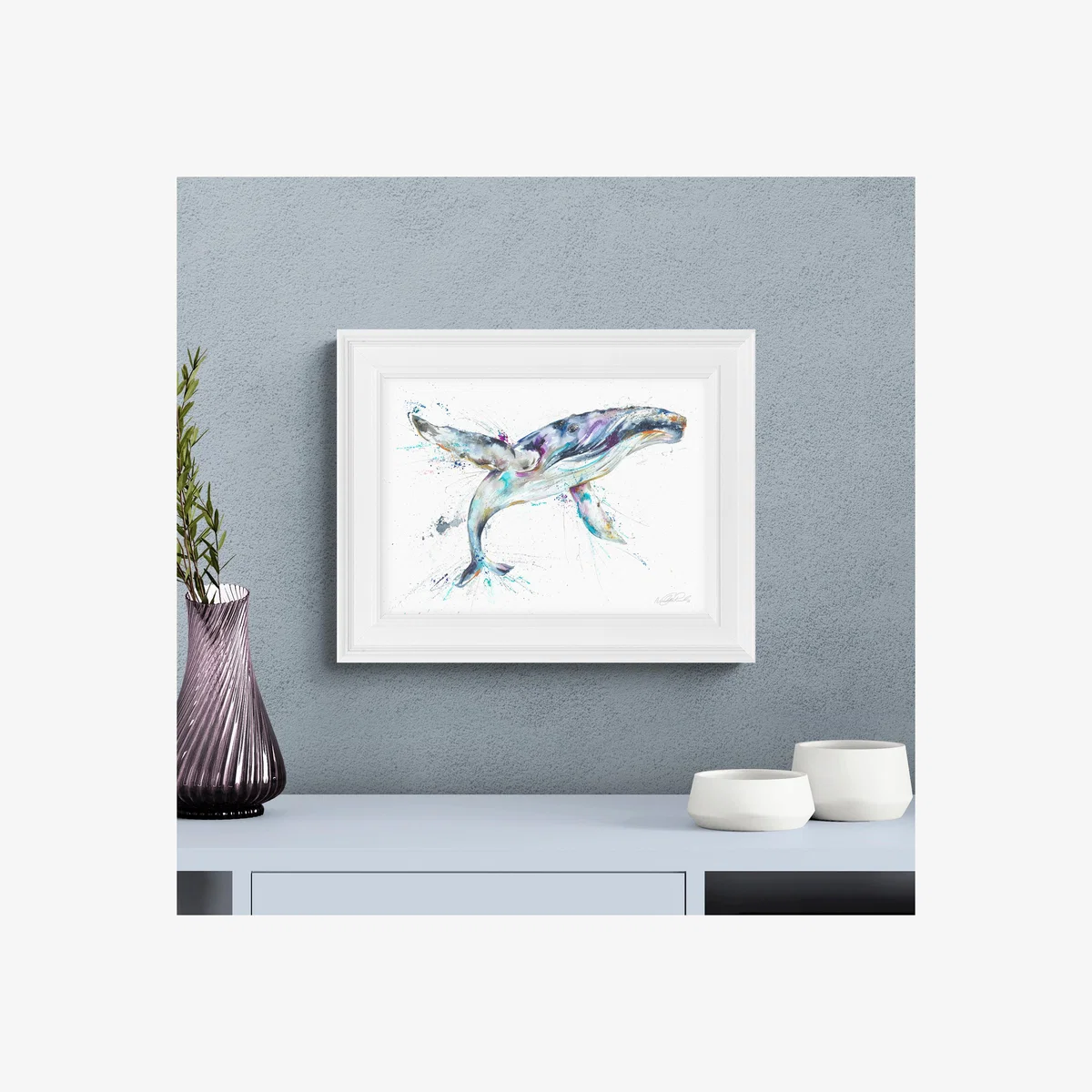 Wilbur Whale Framed Print – image 1