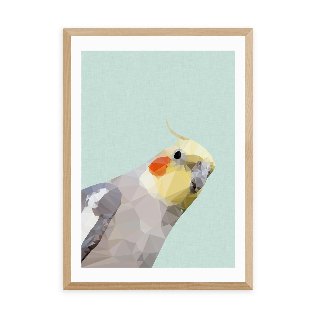 East End Prints Cockatiel Print MultiColoured – image 2