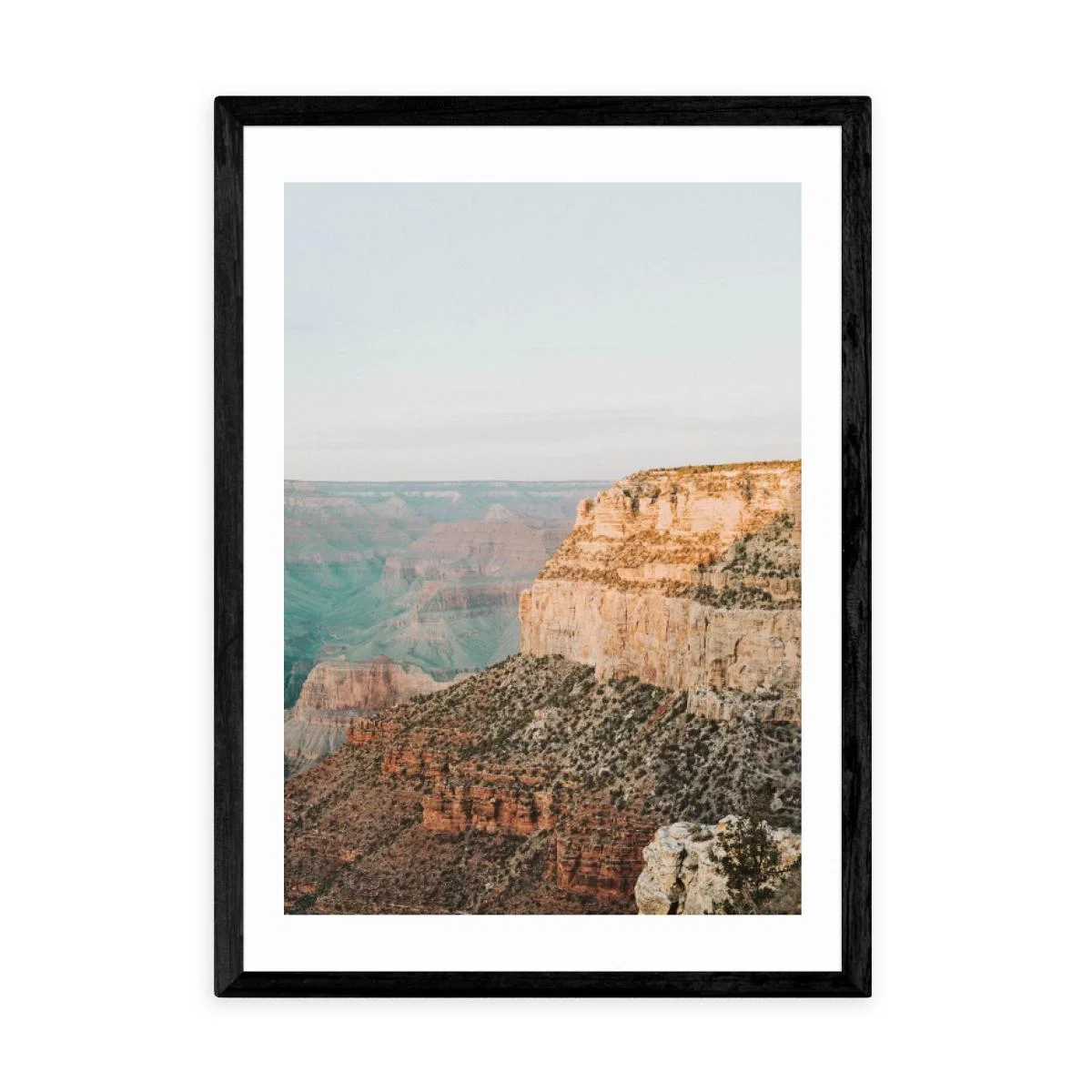 East End Prints Canyon Vista Print Blue/Brown – image 2