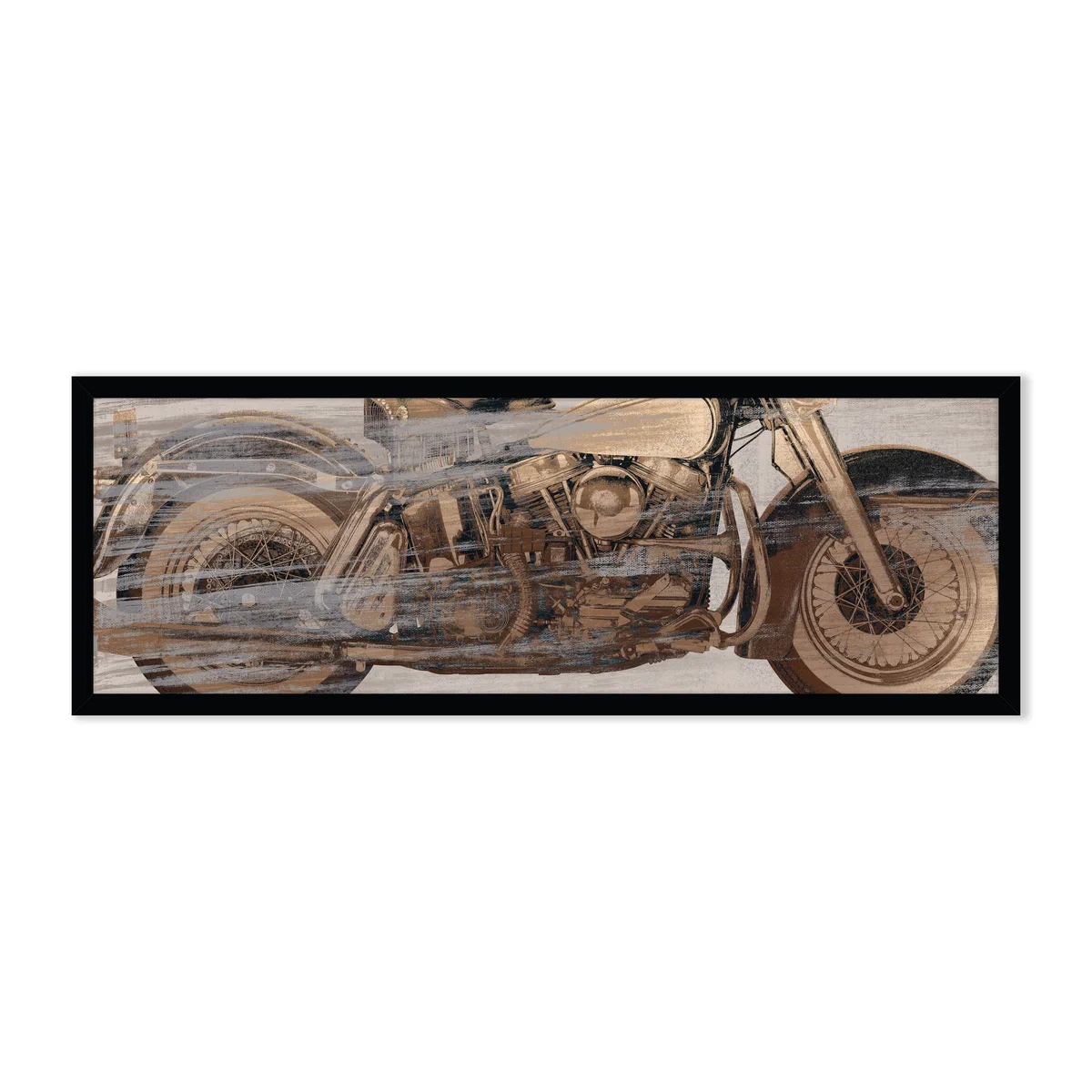Ride Framed Print Black – image 2