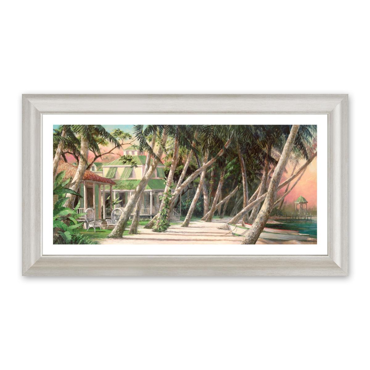 Island Home by Art Fronckowiak Framed Print MultiColoured – image 2