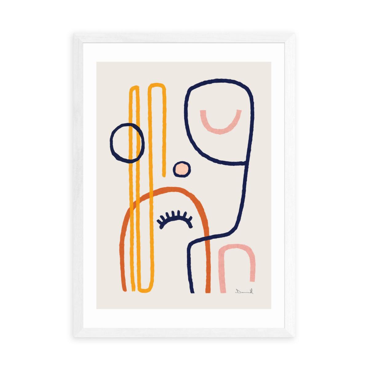 East End Prints Feel Good II Print MultiColoured – image 2
