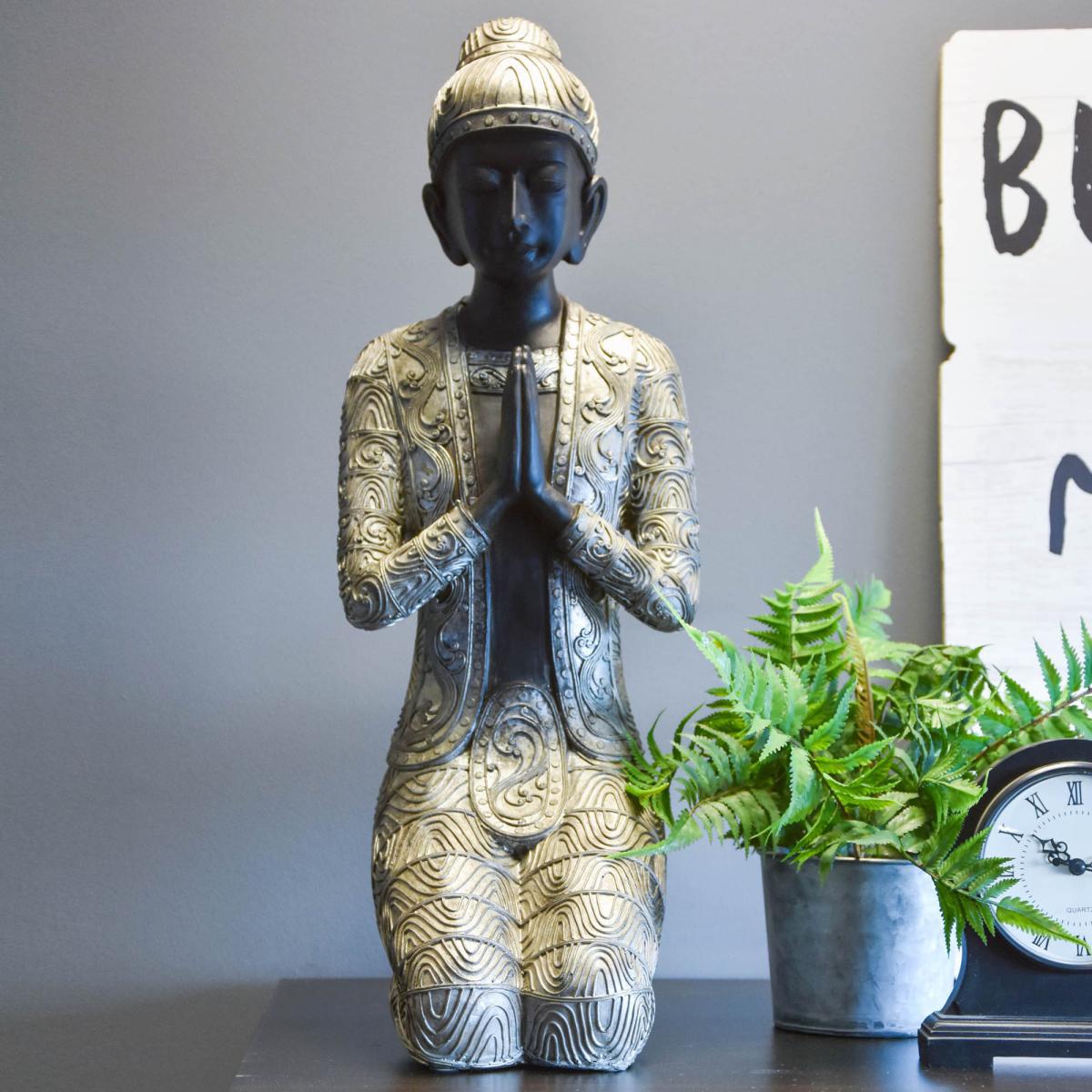 Praying Buddha Silver