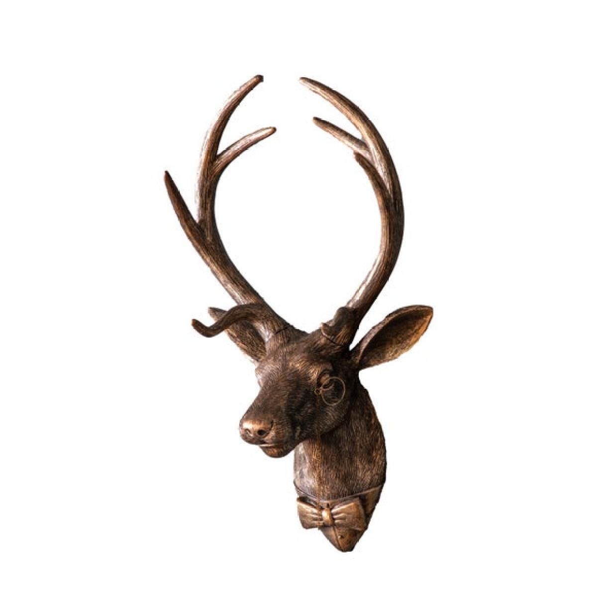 Cedar & Sage Sir Cameron Stag Head Wall Ornament – image 2