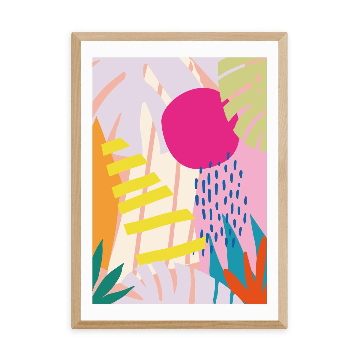 East End Prints Happiness Print MultiColoured – image 2