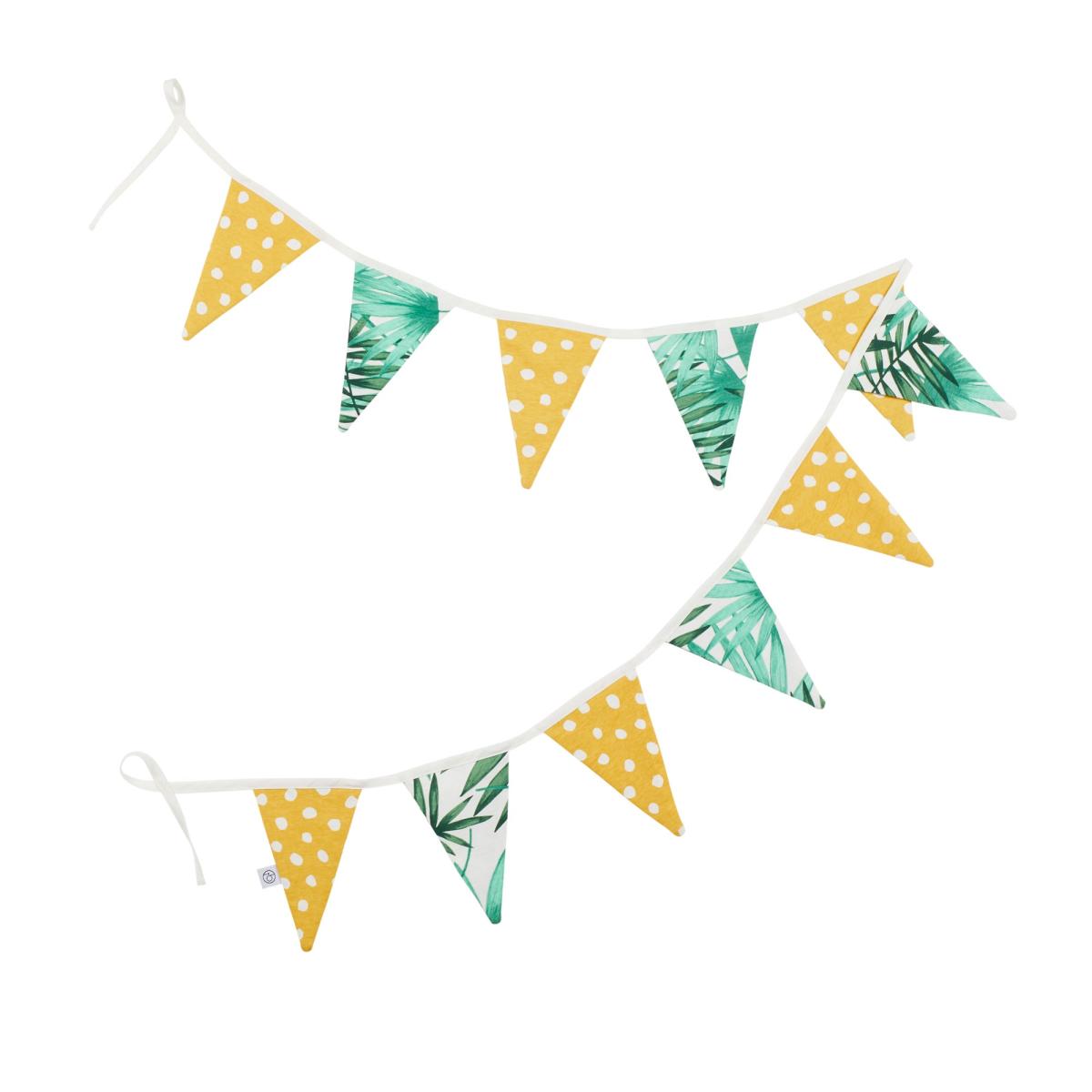 Ickle Bubba Rustic Safari Bunting Yellow Green – image 2