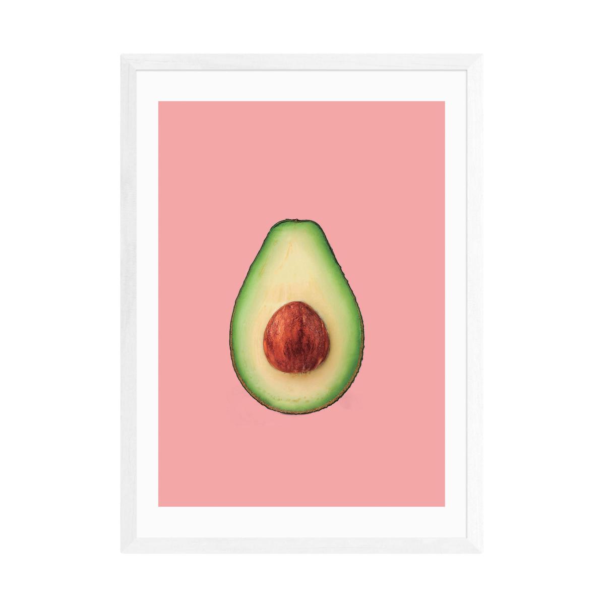 East End Prints Avocado Print Pink/Green – image 2