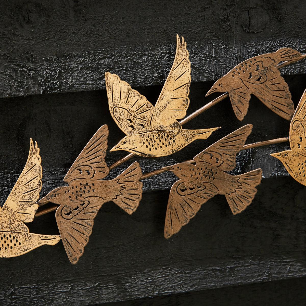 Metal Birds Wall Art – image 2