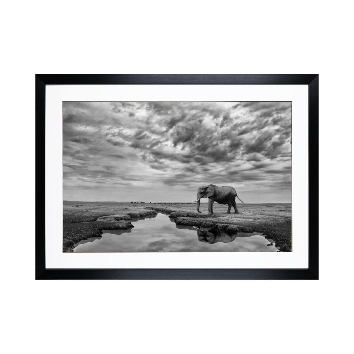 The Art Group Giant Serenity Framed Print Black and white – image 2