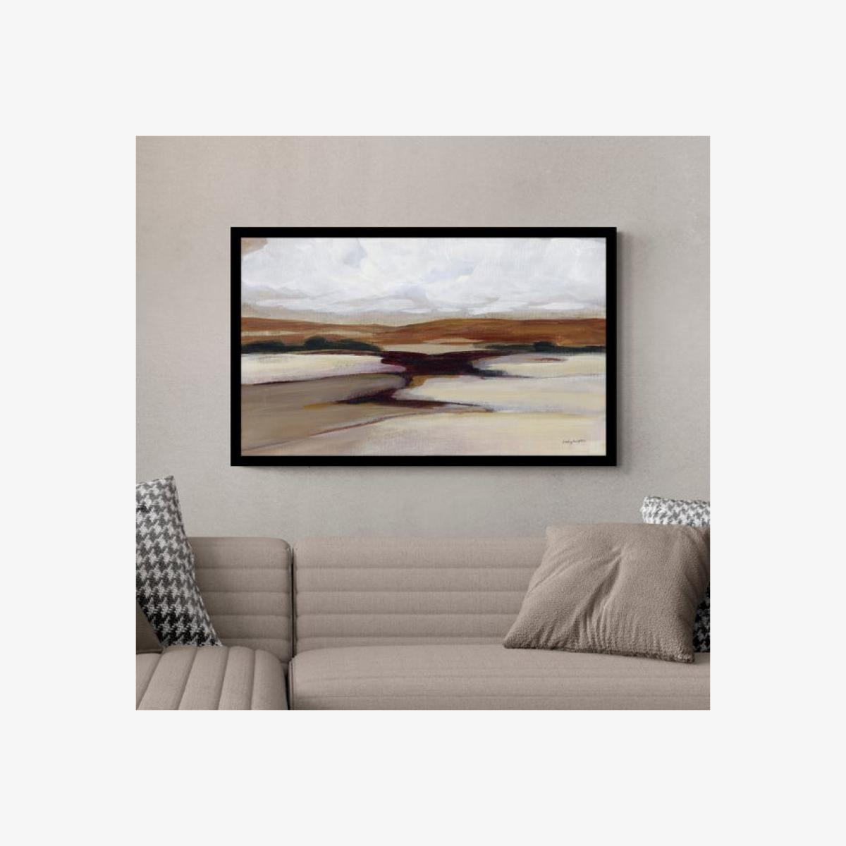 Artko Deep Earth Landscape Framed Print – image 1