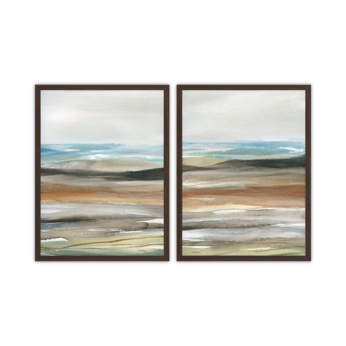 Set of 2 Nature's Many Layers Framed Prints – image 2