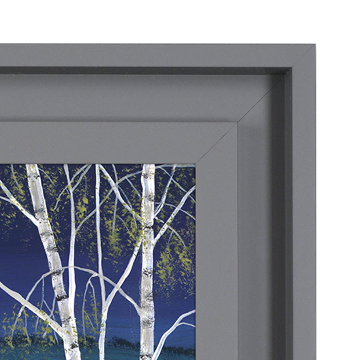 The Art Group Over Moonlit Pool Framed Print Blue – image 3
