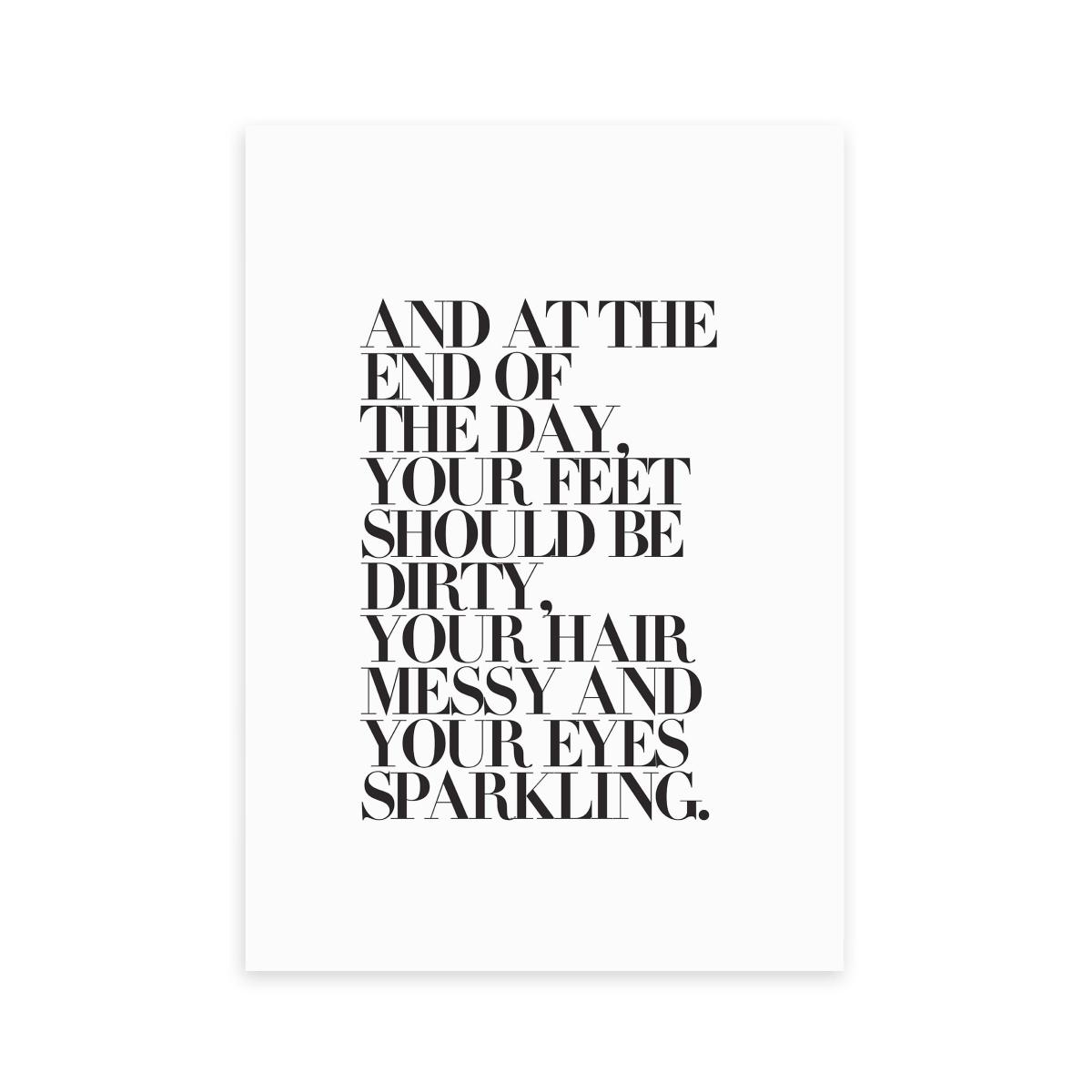 East End Prints At The End of the Day Framed Print Black – image 2