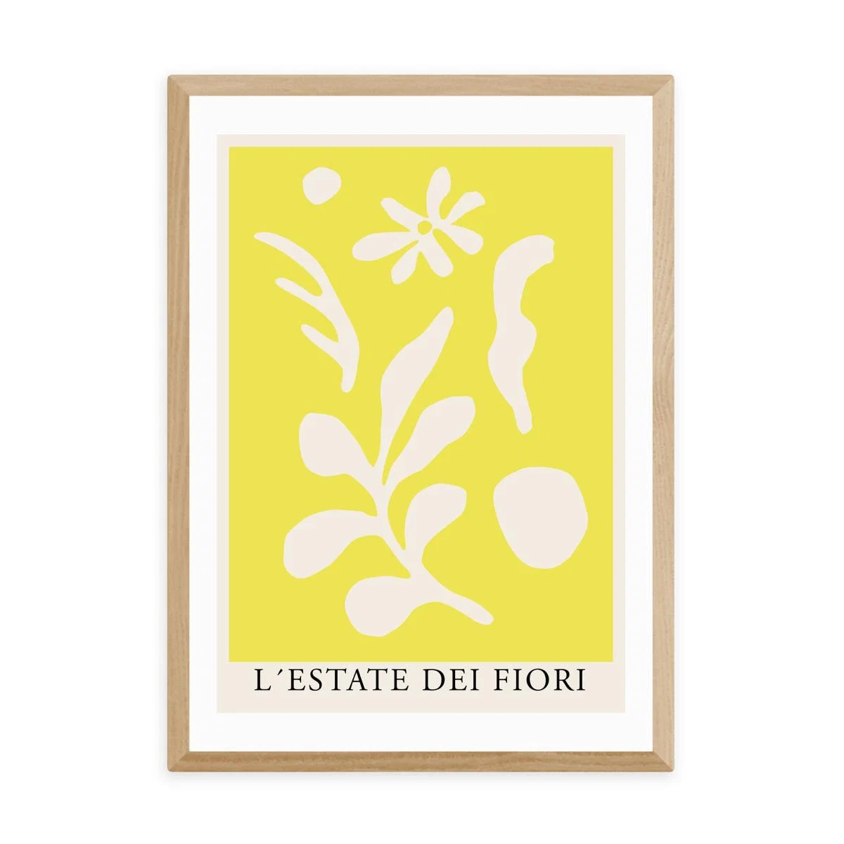 East End Prints L'Estate dei Fiori Print Yellow – image 2