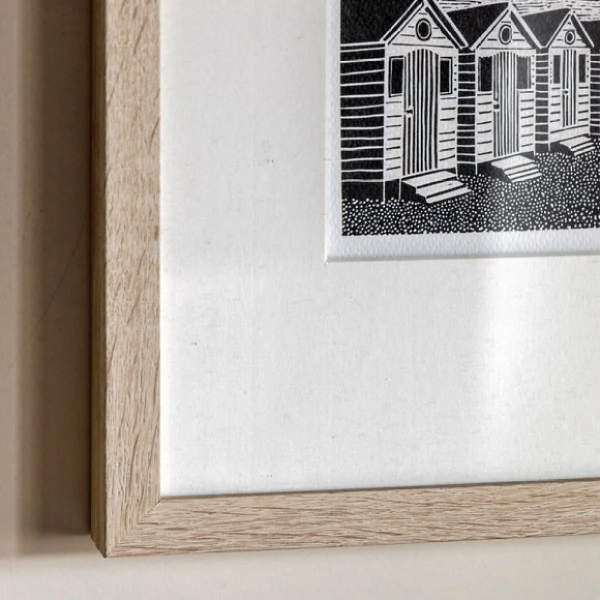 Cedar and Sage Set of 2 By the Sea Typography Framed Prints – image 3