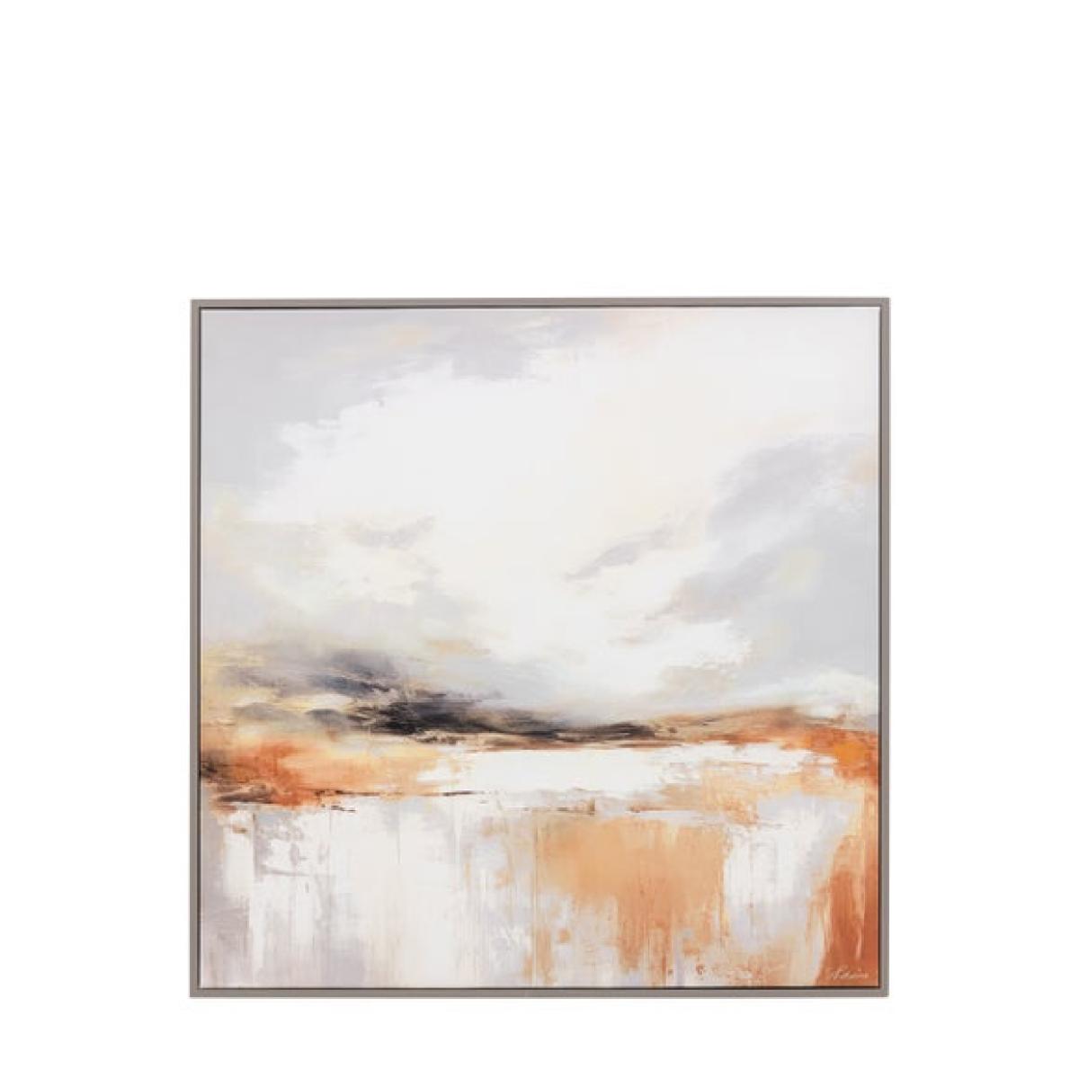 Cedar & Sage Warm Horizon Framed Canvas – image 7