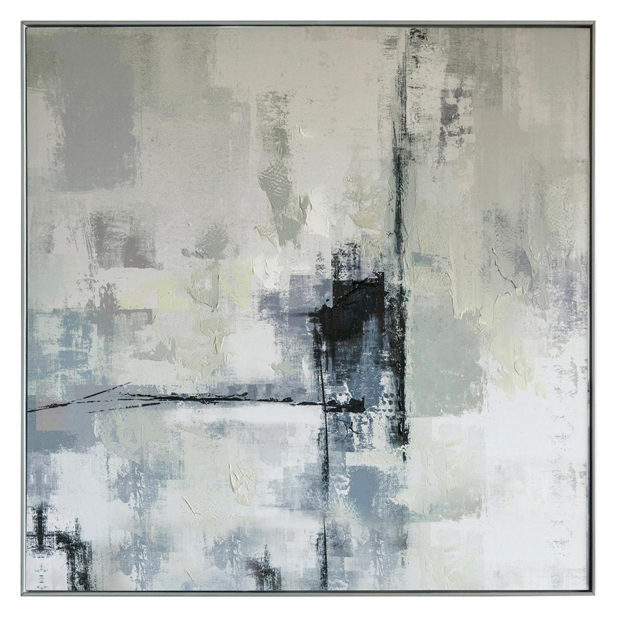 Urban City Scape Framed Art Natural – image 3