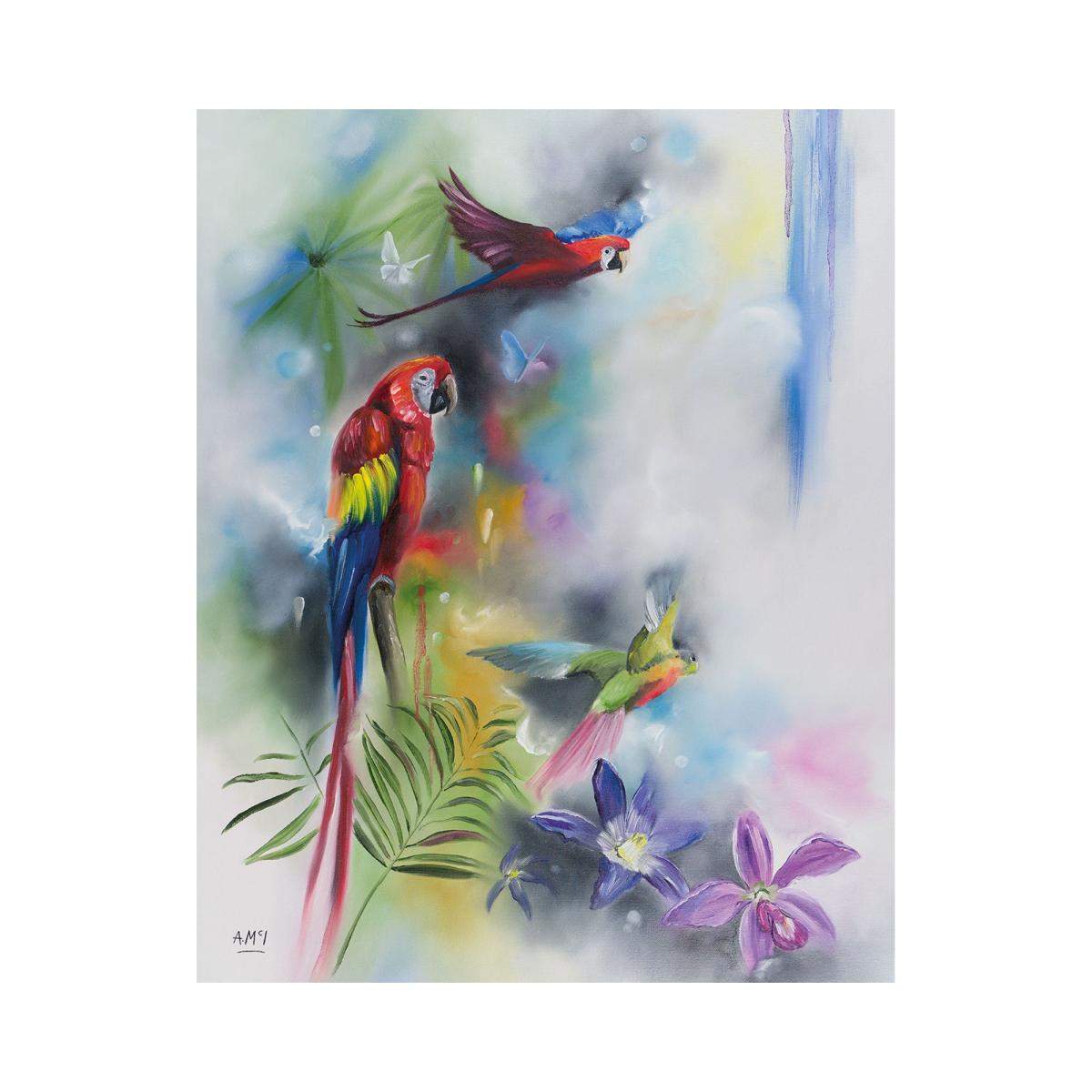The Art Group Tropical Beauty Canvas MultiColoured – image 2