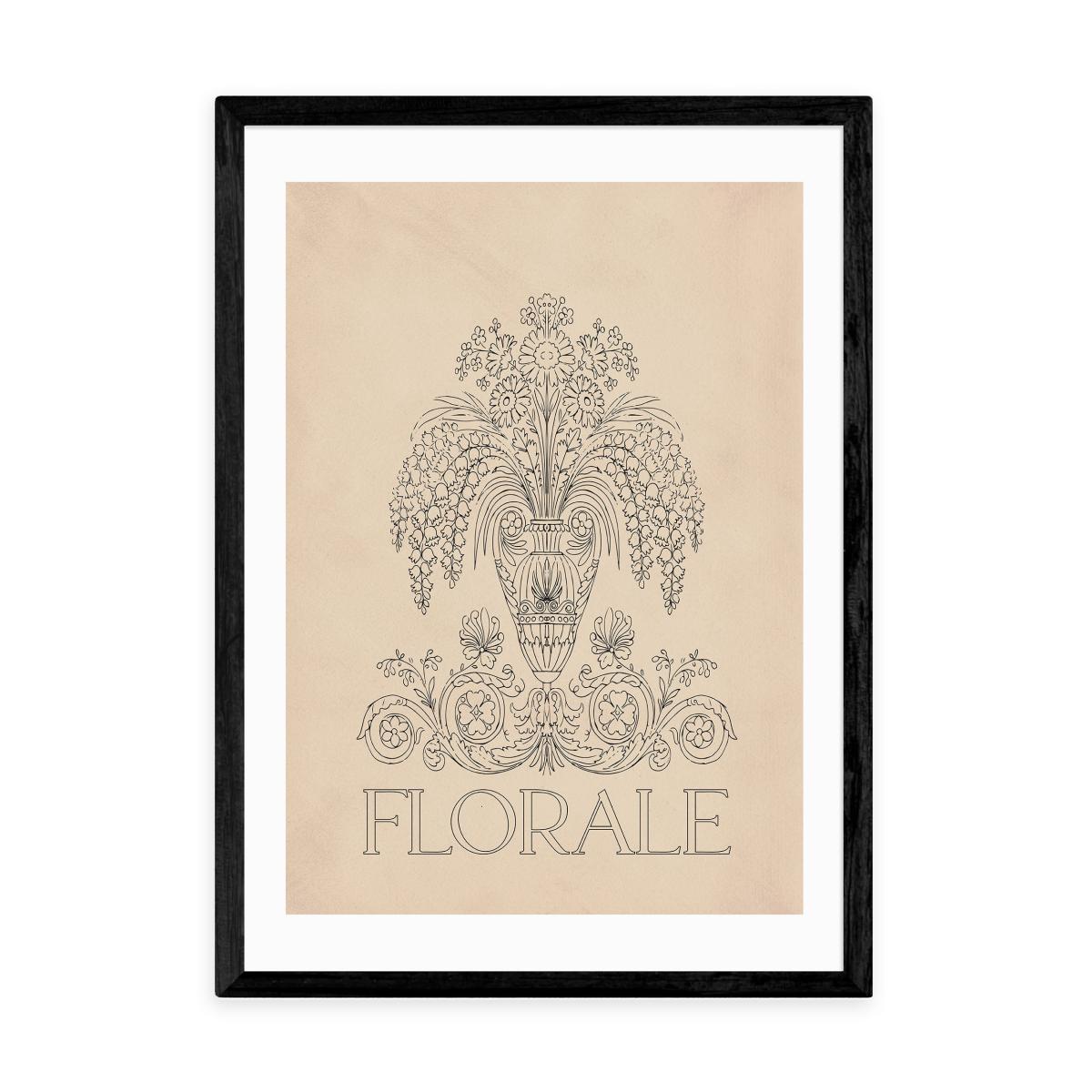 East End Prints Florale I Print Natural – image 2