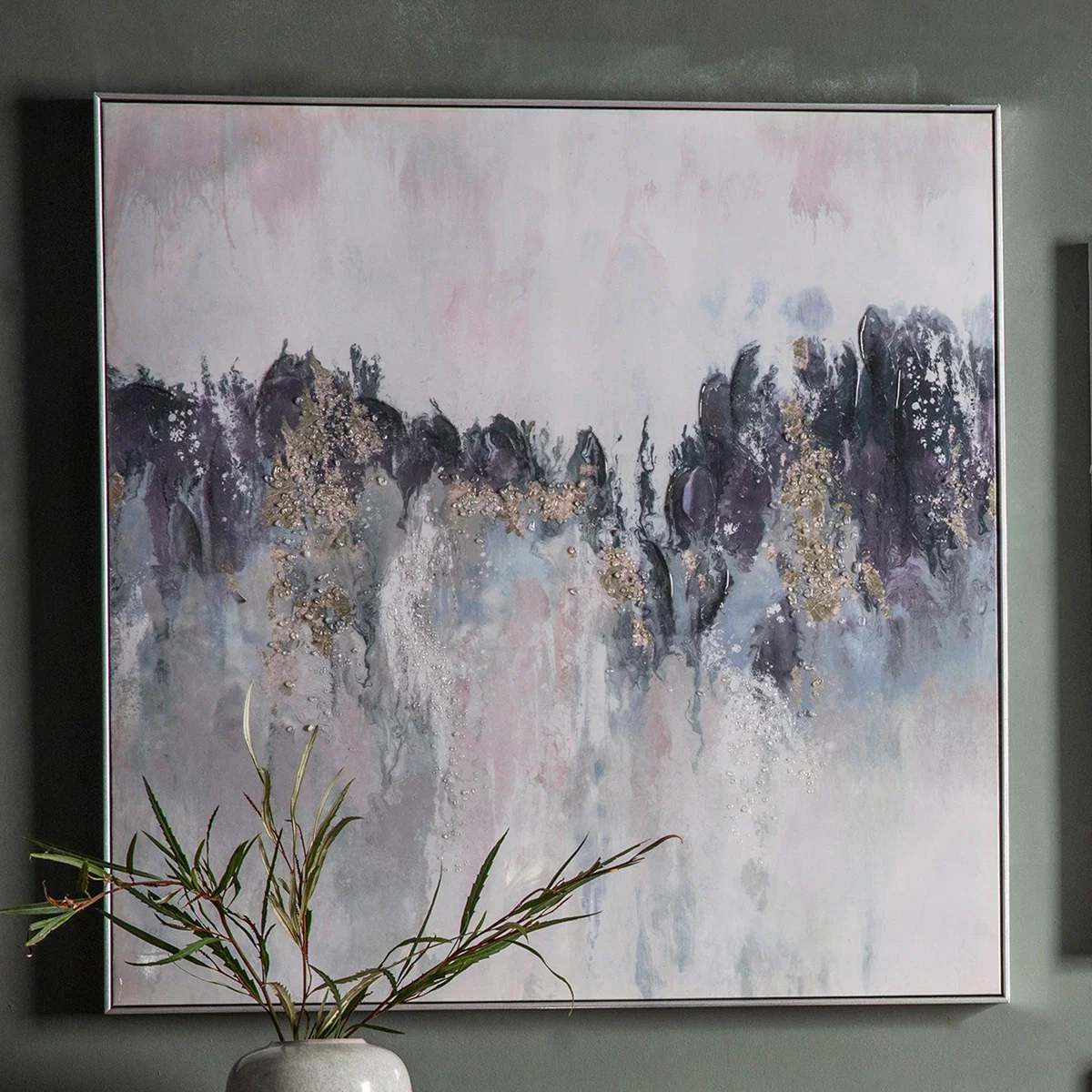 Eliana Crystal Art Canvas Pink – image 1