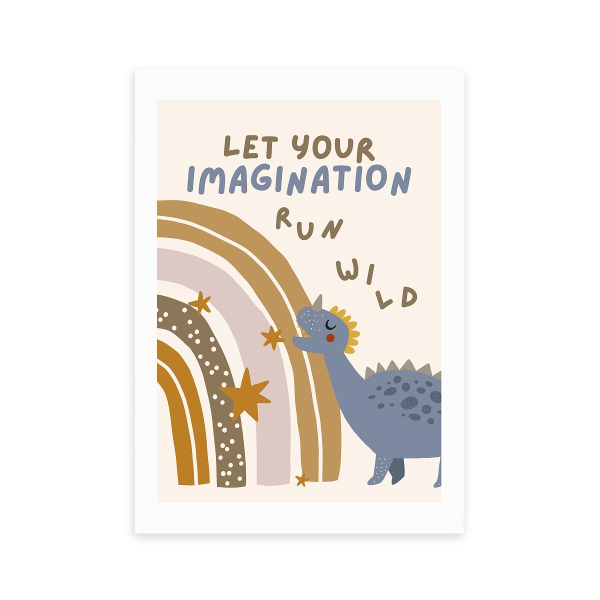 East End Prints Let Your Imagination Run Wild Print Natural – image 2