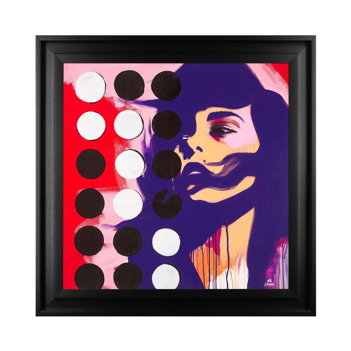 The Art Group Pieces Framed Print MultiColoured – image 2