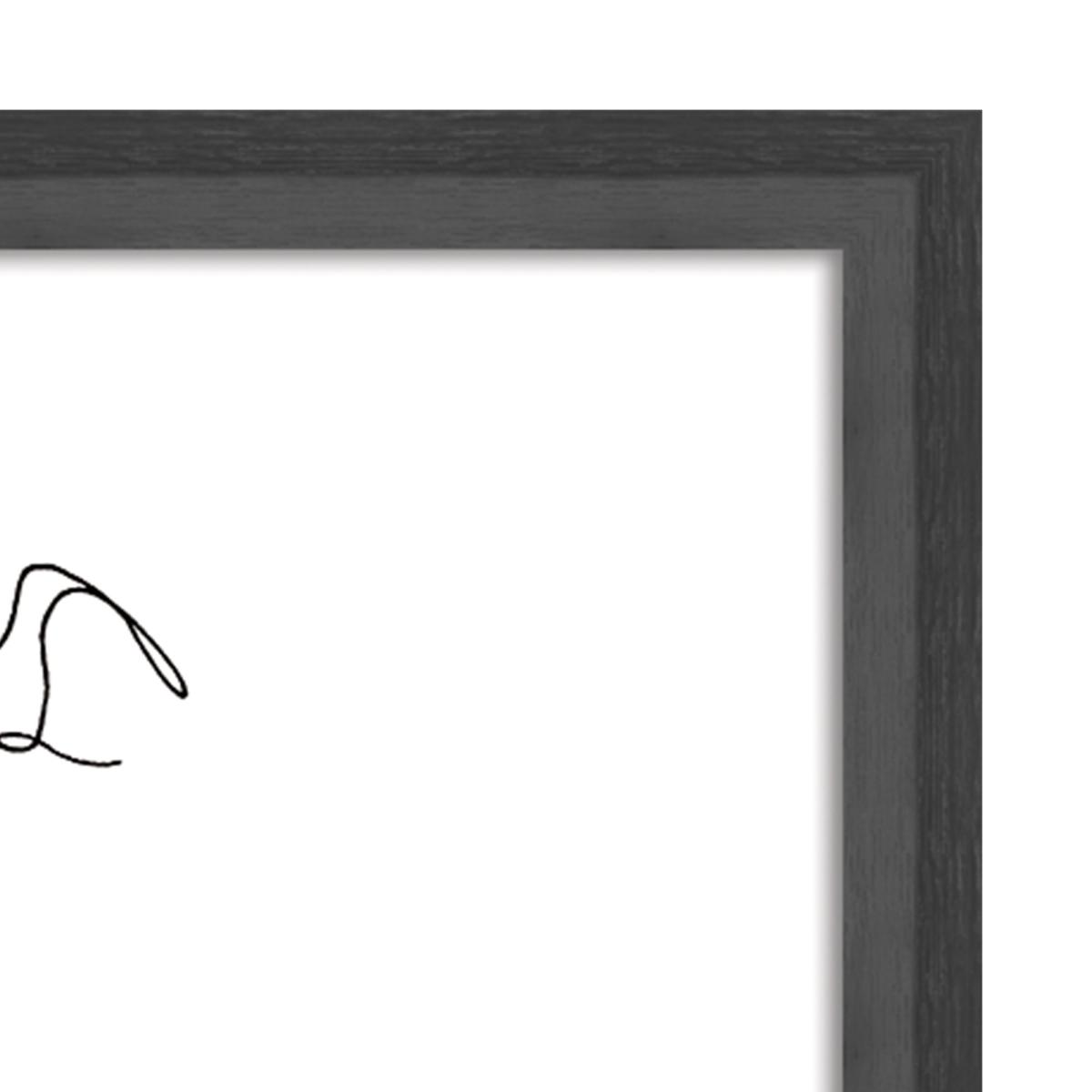 The Art Group Tranquility Framed Print Black and white – image 3