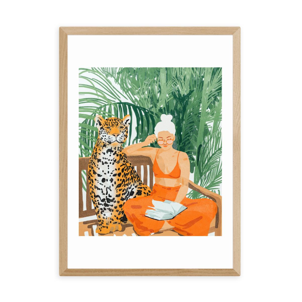 East End Prints Jungle Vacay II Print Green – image 2