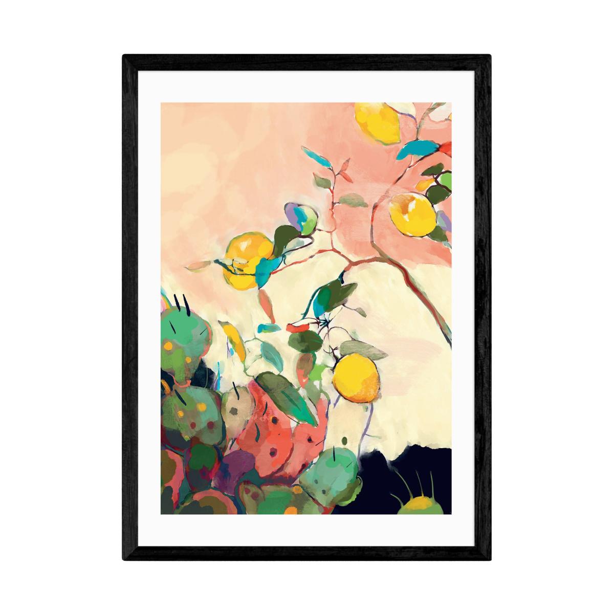 East End Prints Citrus and Cacti Print MultiColoured – image 2