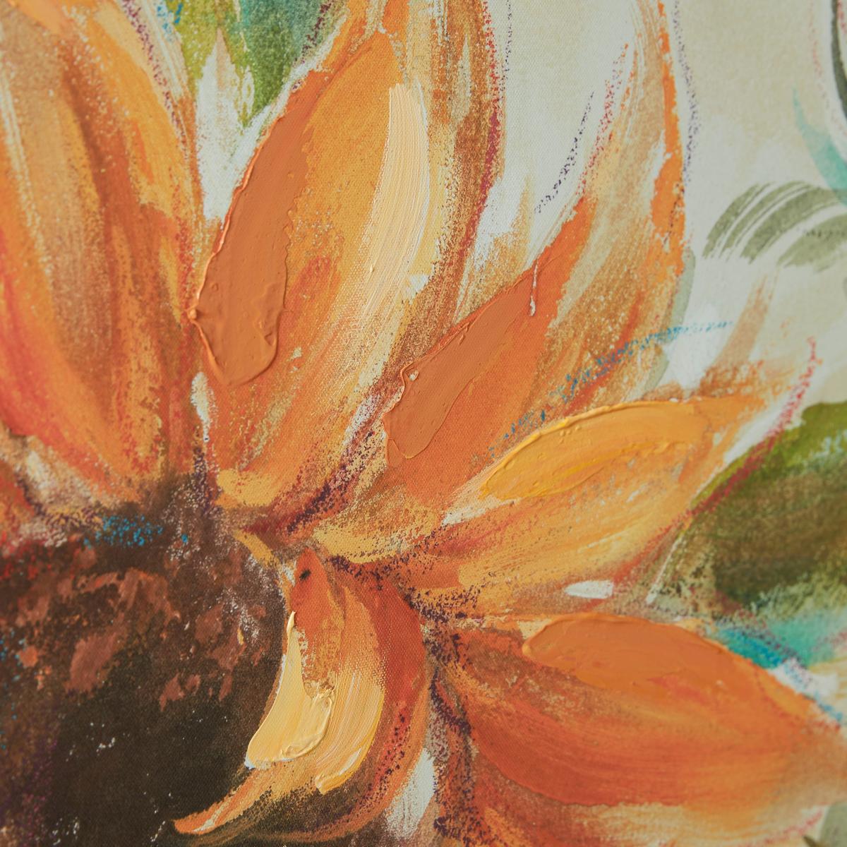Sunflower Canvas 80x100cm Yellow – image 2