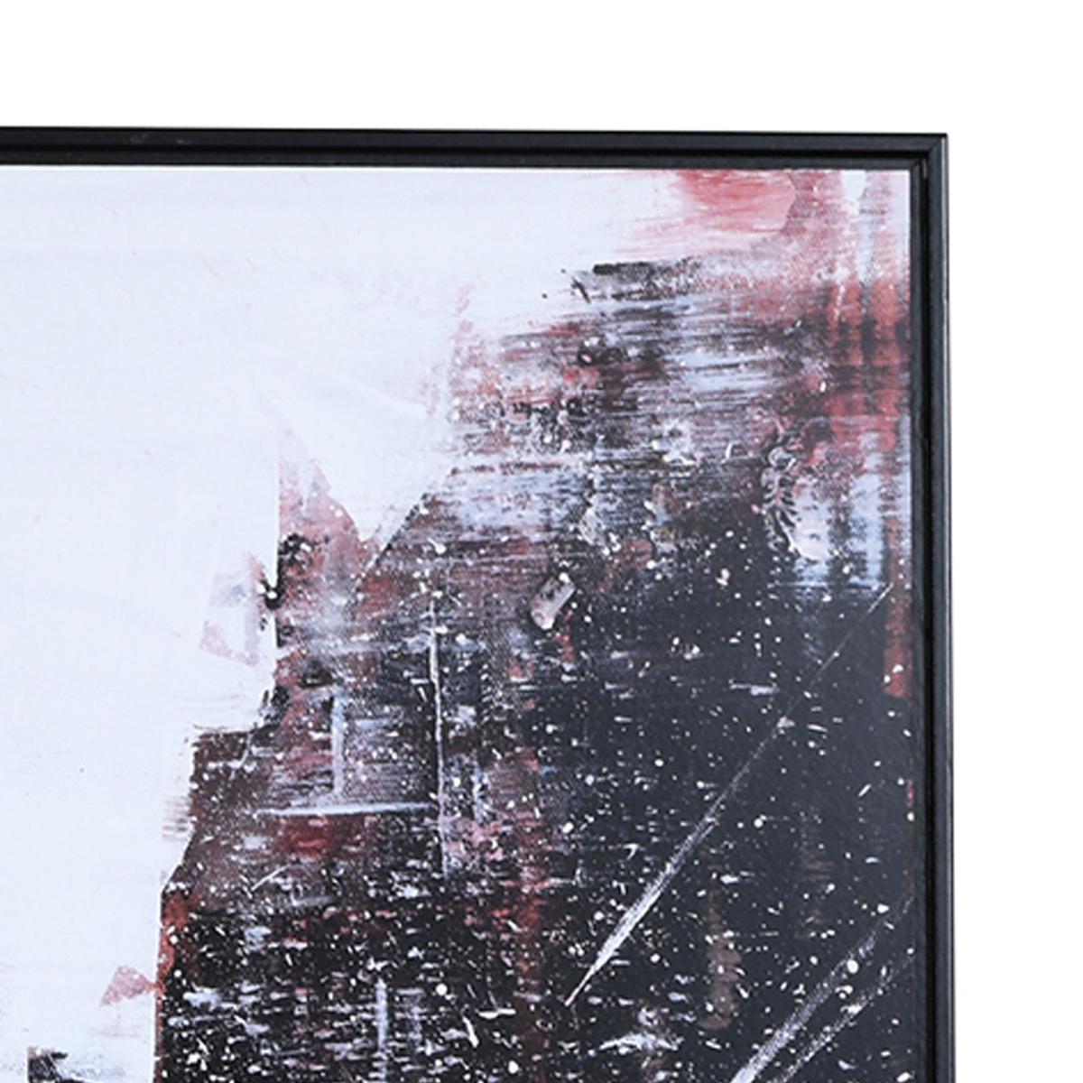 The Art Group Premium Edit One Brave Taxi - Manhattan Framed Print Black and white – image 3