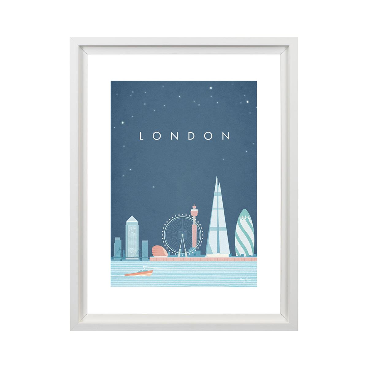 The Art Group London Framed Print Blue – image 2