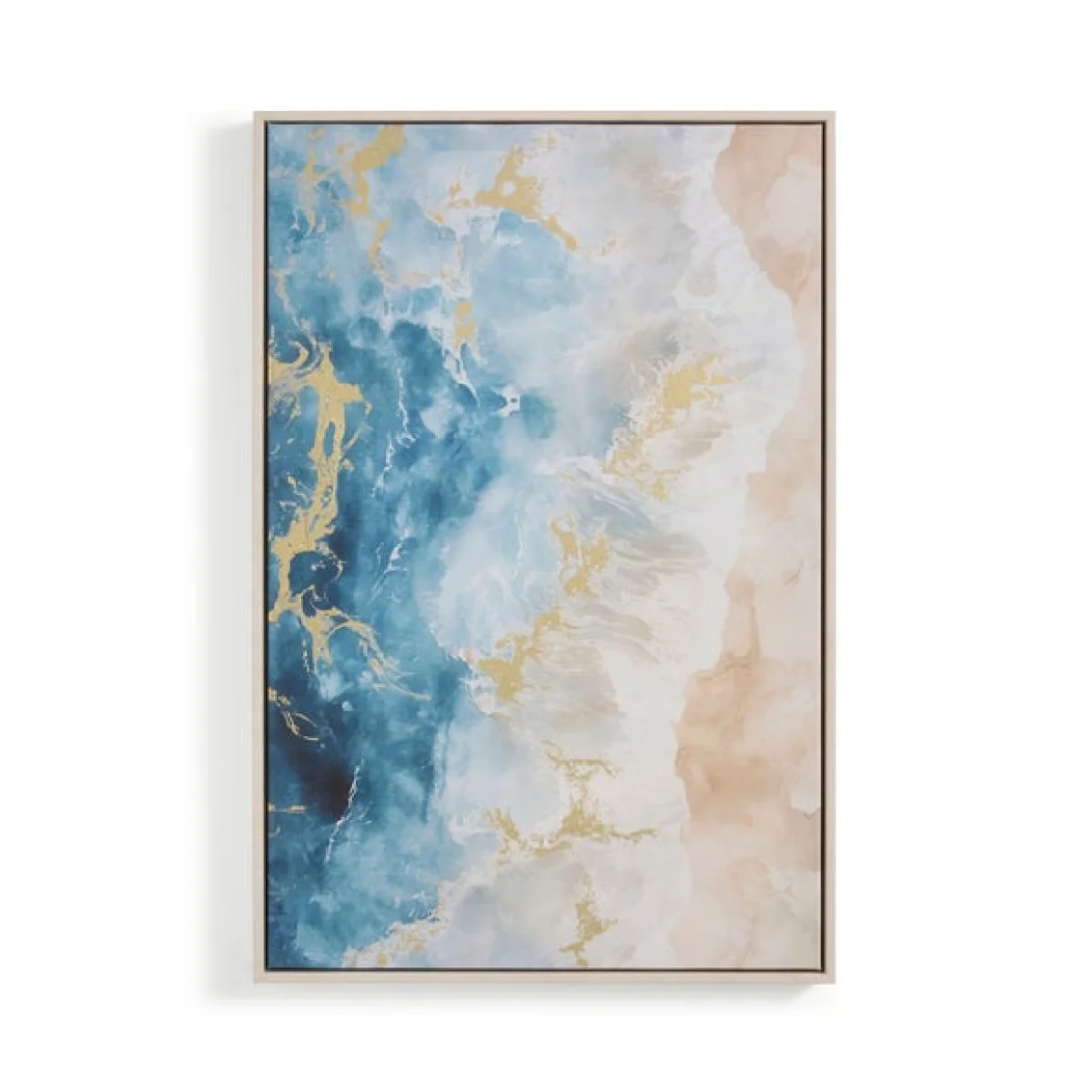 Tie Dye Waves Framed Canvas – image 3