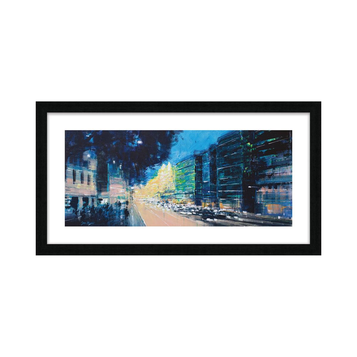 The Art Group Knightsbridge Exodus Harrods Backdrop Framed Print MultiColoured – image 2