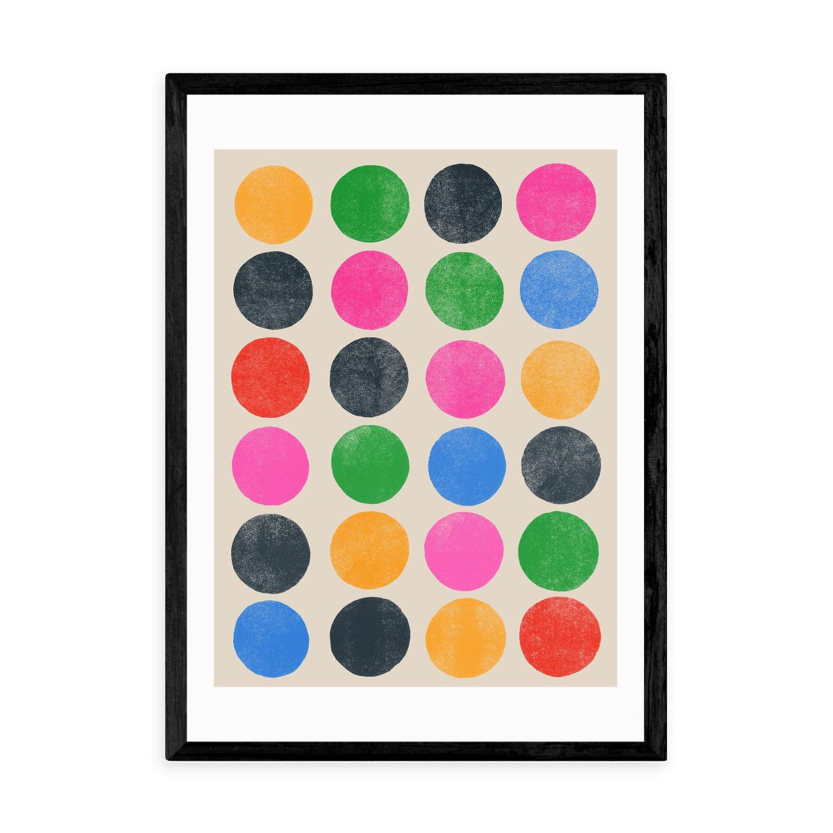 East End Prints Colourplay III Print MultiColoured – image 2