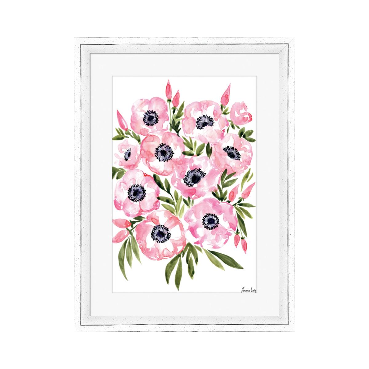 The Art Group Pink Anemones Framed Print Pink – image 2