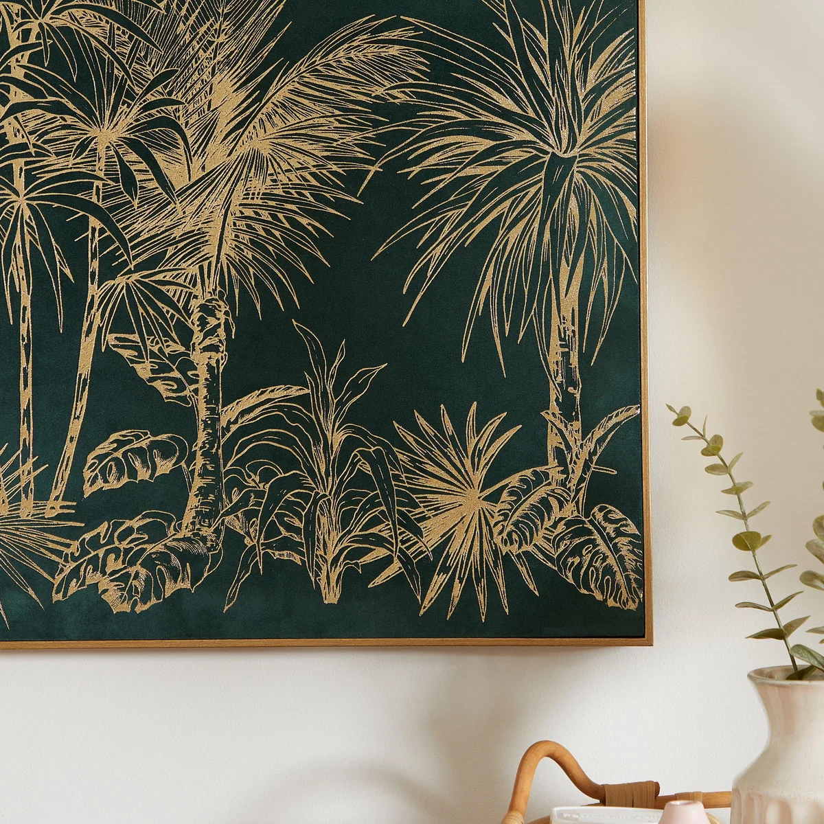 Equatorial Suede Foil Canvas Green – image 2