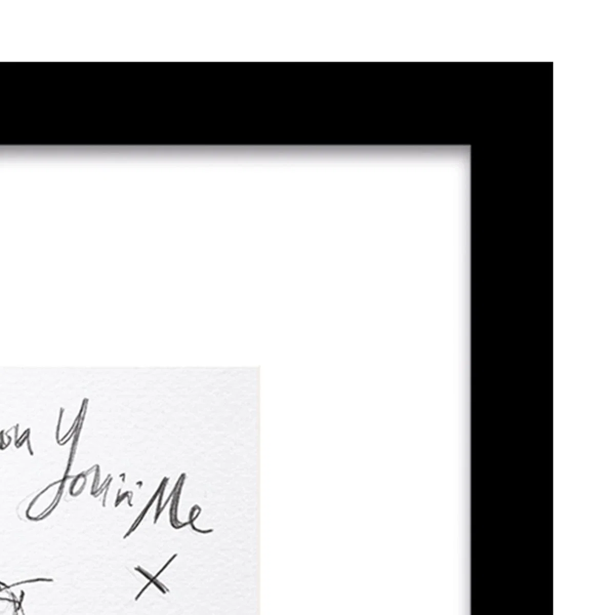 The Art Group Me & You Framed Print Black and white – image 3