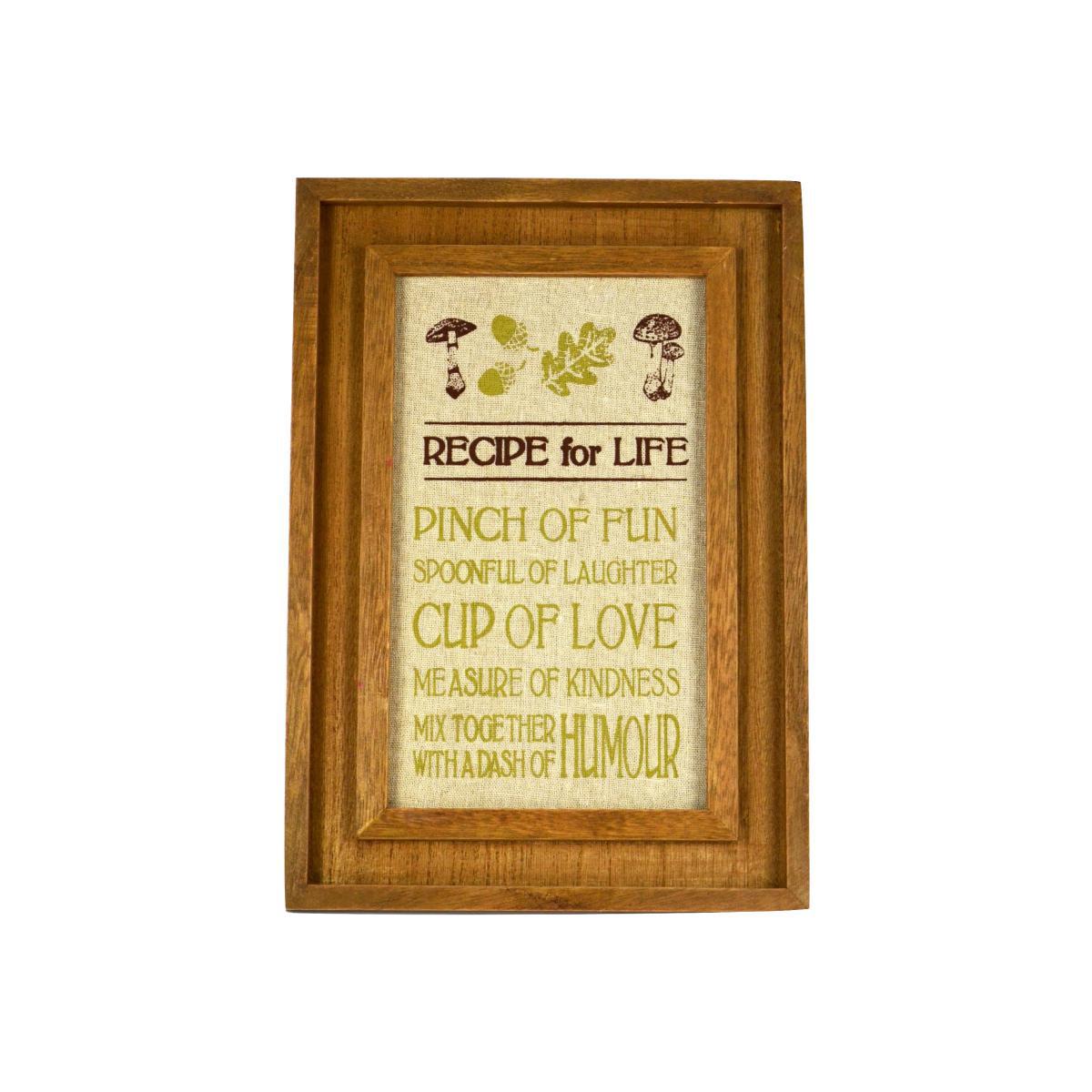 Rustic Ramble Recipe Print Brown