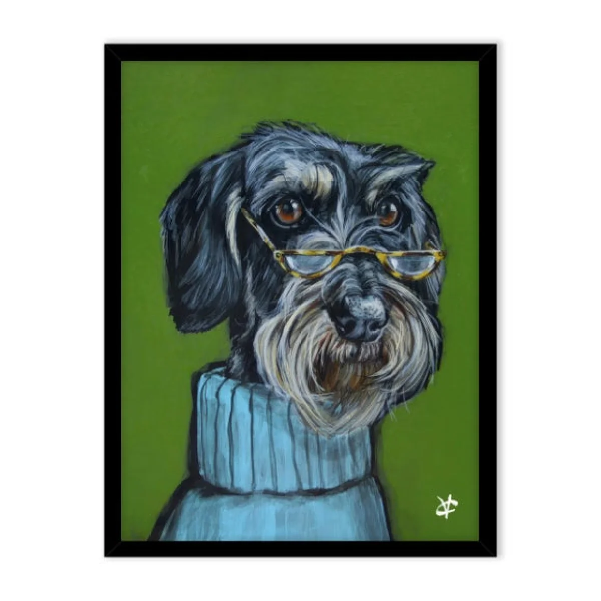 Basil Framed Print MultiColoured – image 2